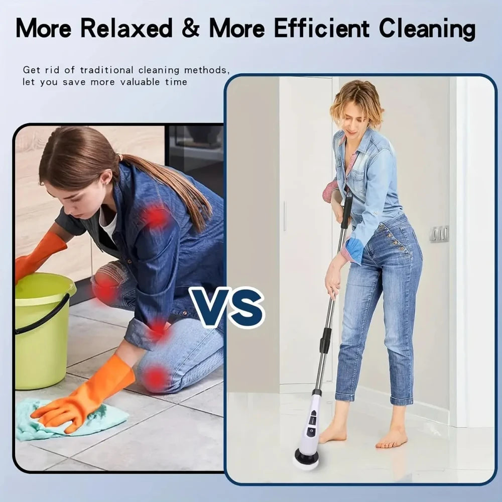 Electric Floor Scrubbing Brush